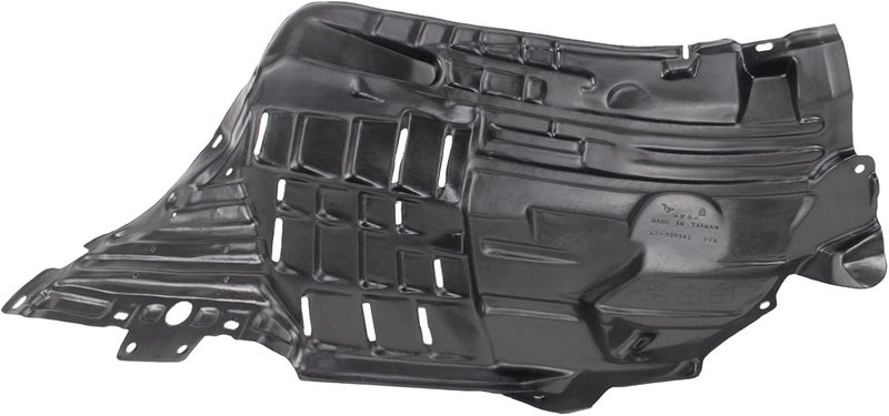 TRQ Front Inner Fender Liner Set Compatible with 2006-2009 Nissan 350Z NI1250133 NI1251133 - Image 4